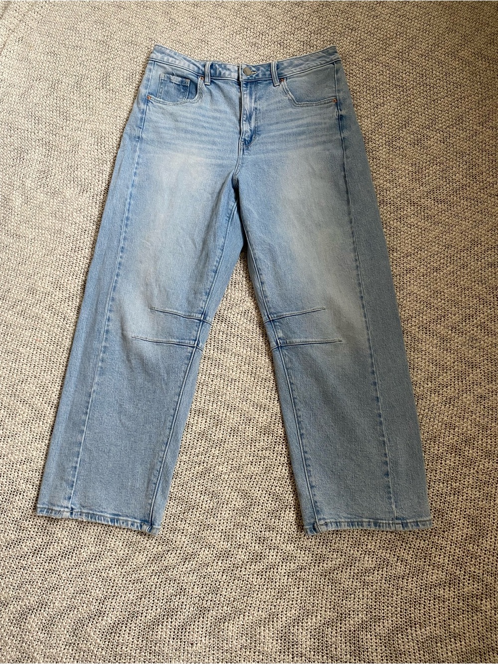 BKE Billie Slim Fit Barrel Jeans Light Wash Size 30x27 Coastal Western Cowgirl